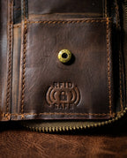 Premium Handcrafted Genuine Leather Trifold Wallet | Slim Vintage Pocket Wallet for Men