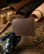 FAUMA Premium Handcrafted Genuine Leather Bifold Wallet for Men
